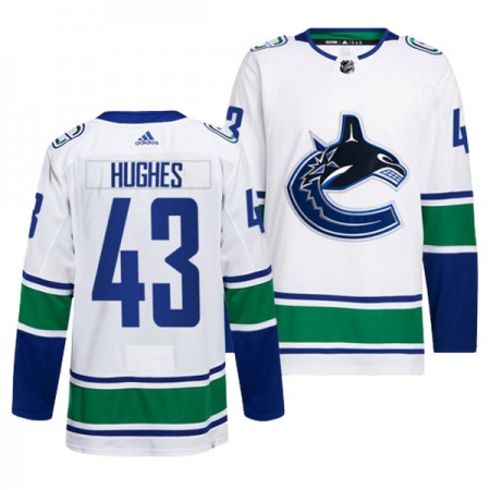 Vancouver Canucks Quinn Hughes 43 Adidas Weiss Trikot Authentic - Herren Vancouver Canucks Quinn Hughes 43 Adidas Weiss Trikot Authentic - Herren